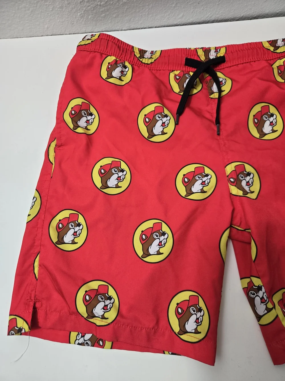 Bucee's Logo Swim Trunks - Size YL
